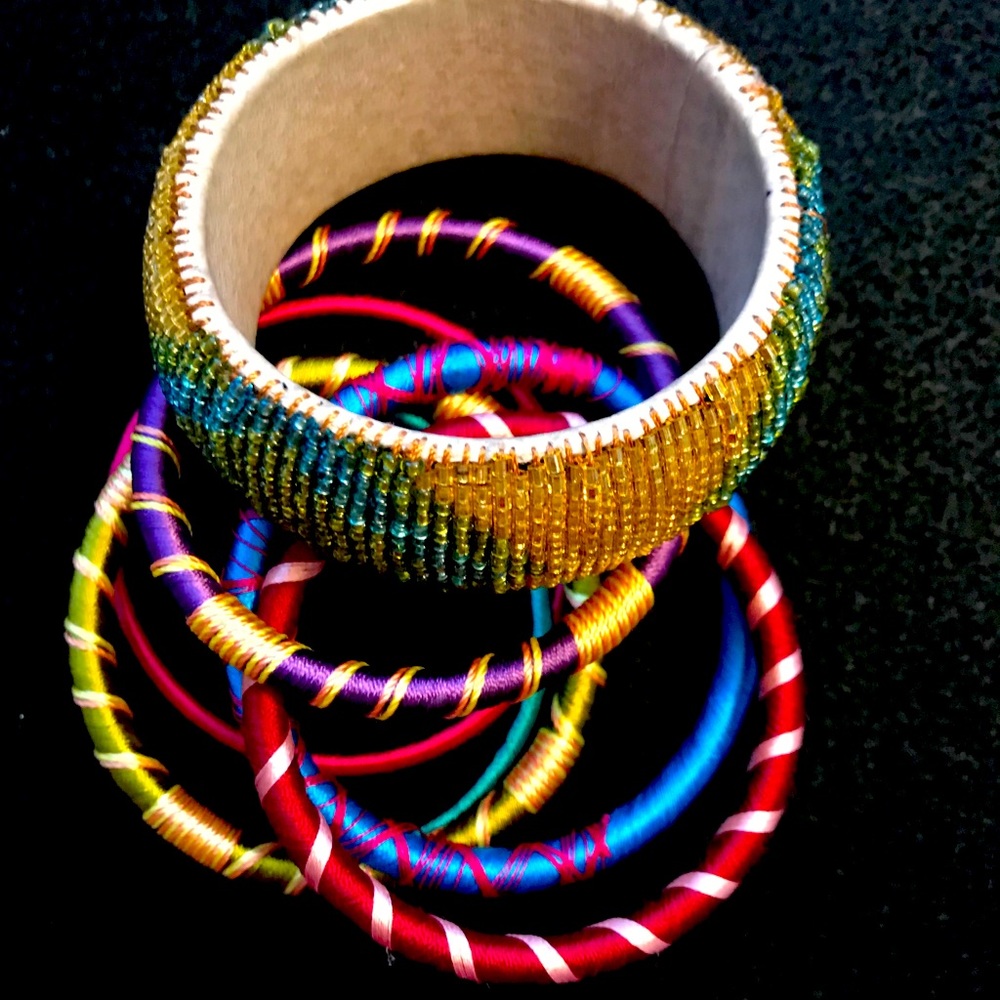 Bangle bracelets